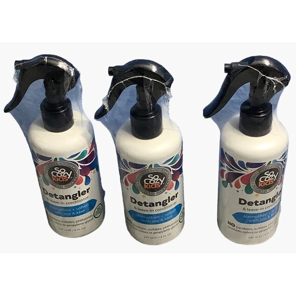 3 So Cozy Detangler & Leave In Conditioner W/ Soy & Kiwi 8fl oz Strength Soften - Picture 4 of 5